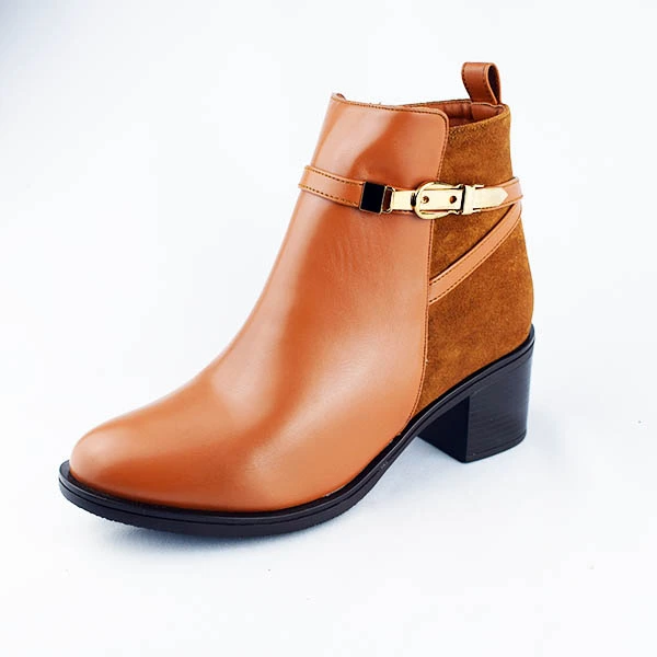 Bottine pour femme BF100 camel  ..........       miniature